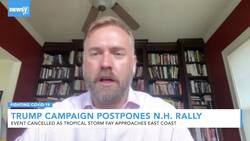 Trump Campaign Postpones Rally As Tropical Storm Fay Nears East Coast News Clip