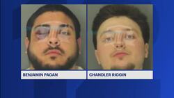 Orange County DA: 2 men arrested in Walmart knife fight that injured a police officer News Clip