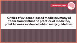 The Ups and Downs of Evidence Based Medicine Instructional Video