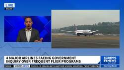 US government orders big US airlines to explain their frequent-flyer programs News Clip
