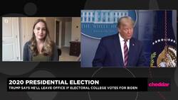 President Trump Commits to Leaving White House If Electoral College Votes For Biden News Clip