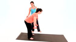 How to Strengthen Your Back While Pregnant Instructional Video