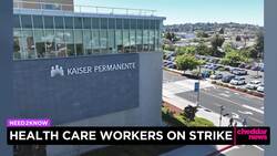 Tens of Thousands of Healthcare Workers on Strike News Clip