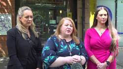 Naomi Long speaks to the media after submitting her nomination papers News Clip
