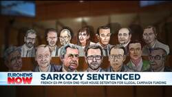 Nicolas Sarkozy: France's ex-president jailed over illegal campaign financing News Clip