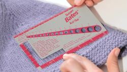How to Measure Gauge in Knitting Instructional Video
