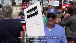 Joe Biden and Kamala Harris meet with Big Tech CEOs to address AI risks News Clip