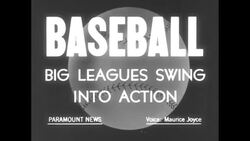 President Dwight D. Eisenhower pitches first ball at the Washington Senators' home opener News Clip