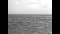 Italian Dictator Benito Mussolini visiting project undertaken by his government of redeeming Pontine Marshes in Italy News Clip