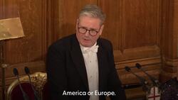 Starmer rejects choice between EU and US allies in major speech News Clip