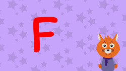 F Is For Fox - Upper Case Instructional Video