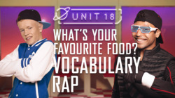 What's your favourite food?: Part 4 - Vocabulary Rap Instructional Video
