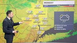 Steady rain, chilly Sunday in the Hudson Valley; warmer start to workweek News Clip