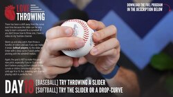 [LOVE THROWING] Day 18 - Throw a Slider Instructional Video