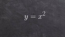 Learn how to graph a quadratic equation Instructional Video
