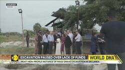 Sri Lanka Mass Grave Excavation Halted Over Lack of Funds | WION News Clip