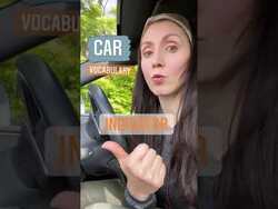 Car Vocabulary - Indicator - English Lesson #Shorts Instructional Video