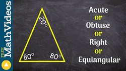 How to classify a triangle based on the angles of the triangle ex 2 Instructional Video