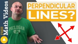 What are perpendicular lines Instructional Video