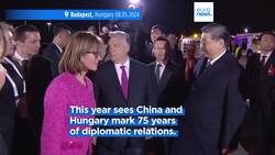 Chinese President Xi Jinping arrives in Hungary, final stop of his European tour News Clip