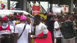 CLEAN : Protests against police brutality continue in Lagos News Clip