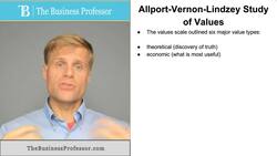 Allport Vernon Lindzey Study of Values Instructional Video