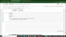 A Practical Approach to Timeseries Forecasting Using Python - Dataset Reshaping Instructional Video