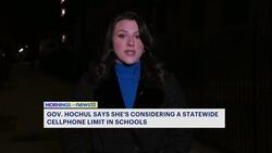 Gov. Kathy Hochul pushes to restrict cellphone use in schools statewide News Clip