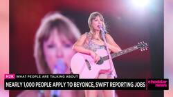 Nearly 1,000 People Apply to Beyoncé, Swift Reporting Jobs News Clip