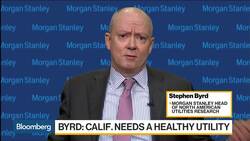 Morgan Stanley's Byrd on PG&E Bankruptcy Concerns News Clip