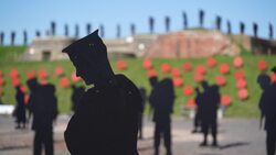 Veterans emotional as Falklands art installation unveiled News Clip
