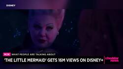 'The Little Mermaid' Gets 16M Views on Disney+ News Clip