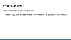 Practical Linux Command Line 2.0 - What to Do Next Instructional Video