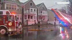 Fire damages 3 Prospect Park homes, leaves dozens homeless Instructional Video