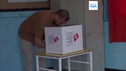 Tunisians vote in presidential election with few opposition candidates Instructional Video