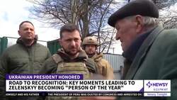 Zelenskyy: Time's Person of the Year; Courage 'As Contagious As Fear' News Clip