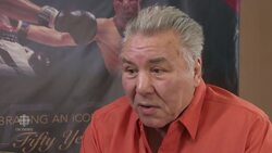 George Chuvalo tried to keep Ali on the ropes News Clip