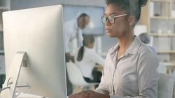 Working hard, come rain or shine! Stock Footage