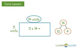 Finding Area of a Rectangle by Decomposing It into Smaller Rectangles Instructional Video