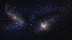 Interstellar space travel Stock Footage