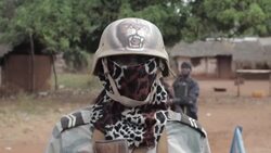 CLEAN : Central Africa prime minister visits town attacked by rebels News Clip