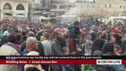 Convoy of aid trucks violently looted in Gaza, UN agencies say News Clip