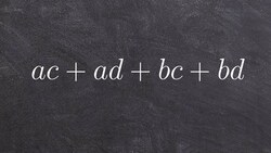 How to factor using grouping with multiple terms Instructional Video