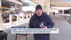 Uber, Lyft and DoorDash drivers plan to shut off their apps, strike on Valentine’s Day News Clip
