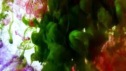 Abstract Colorful Color Spreading in Water Stock Footage