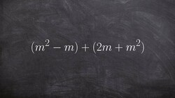 How to add two binomials polynomials Instructional Video