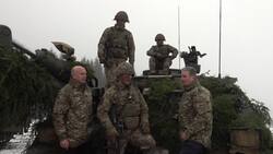 Sir Keir Starmer and John Healey watch cold weather exercises in Estonia News Clip