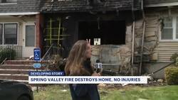 Authorities: Fire destroys home in Spring Valley News Clip