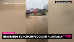 Thousands Evacuate Floods in Australia News Clip