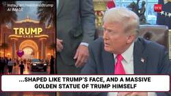 Trump Sparks Outrage With AI Video Reimagining Gaza As A Luxury Beachfront Haven | Watch News Clip
